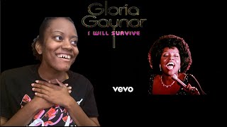 First Time Seeing Gloria Gaynor I Will SurviveREACTION roadto10k reaction [upl. by Inasah]