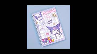 Sanrio note book [upl. by Einnaej452]