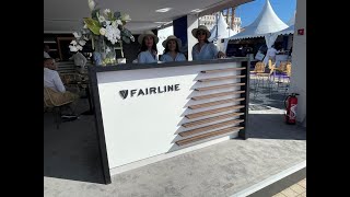 Fairline Stand  Walktrough  Cannes Yachting Festival  2024 [upl. by Ekrub]