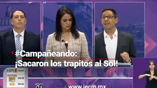 Campañeando  El Debate de la Benito Juárez se convirtió en un capítulo de Historias Engarzadas [upl. by Sema]