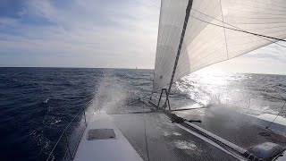 Fastest family catamaran across the Atlantic 3000 miles in 11 days – in perfect comfort [upl. by Sammy]