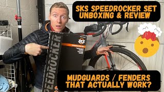 Gravel Bike Mudguards  Fenders That Work SKS Speedrocker Set  Unboxing amp Review [upl. by Silletram]