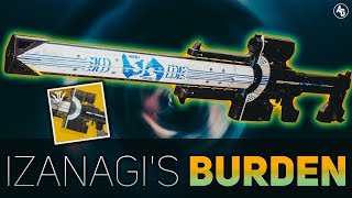 Izanagis Burden Exotic Sniper Worth Getting  Destiny 2 Black Armory Exotics [upl. by Nyliram]