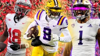 The Most Dynamic Wide Receivers In the 2024 NFL Draft [upl. by Nosredna]