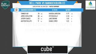 Geelong CA  Senior Men GCA 3 1st XI  Round 10  Bell Park v Bannockburn CC  Day 1 [upl. by Atteloc754]