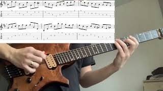 JS Bach  Bm Violin Partita for Electric Guitar [upl. by Cacia]