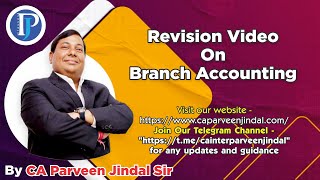 Revision Video On Branch Accounting [upl. by Suoinuj]