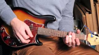 Fender Mandocaster 4 String Electric Mandolin Reissue Demo [upl. by Cherish906]