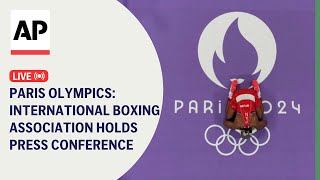 Olympics 2024 LIVE International Boxing Association holds press conference [upl. by Lois796]