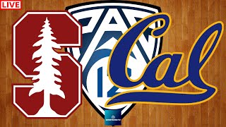 Stanford vs Cal Pac 12 Basketball Live Game Cast amp Chat [upl. by Ettari]