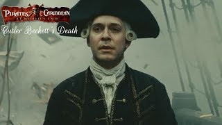 Cutler Becketts death scene  Pirates of the Caribbean At Worlds End [upl. by Jestude]