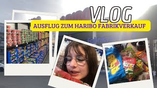 Ausflug zum Haribo Fabrikverkauf  Vlog  Alltag  Gummibärchen  Süßigkeitenfabrik  Veggie  Vegan [upl. by Januisz357]