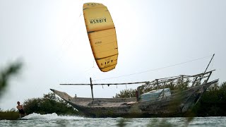 SESSIONS in OMAN  Freestyle Kiteboarding Heaven [upl. by Sorcha772]