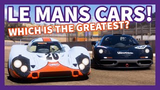 The Greatest Le Mans Cars Of All Time  Forza Horizon 5 [upl. by Kristine692]