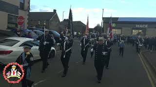 Donaghadee Flutes amp Drums  Cloughmills Crown Defenders Parade 2024 [upl. by Jere]