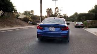 BMW M240i Exhaust Sound Revs amp Takeoff  AWE Exhaust  Intake [upl. by Vogeley289]