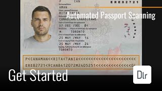 Automated Passport Scanning  Dynamsoft MRZ Scanner SDK [upl. by Norvol]