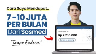 Cara Cepat Hasilkan 710 Juta Perbulan Dari Social Media Dengan Nol Follower  Kerja Online [upl. by Anawd769]