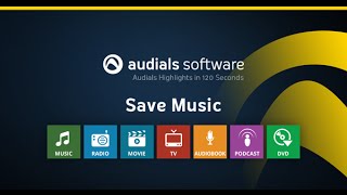 Audials 2016 in 120 Seconds Record amp Save Music [upl. by Eiramyelhsa]