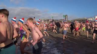 Nieuwjaarsduik Egmond aan Zee 2019 [upl. by Bette]