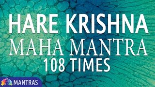 Hare Krishna  Maha Mantra  108 Times [upl. by Dana180]