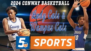 Wampus Cat amp Lady Cat Basketball vs Jonesboro  February 16 2024 [upl. by Sonaj]