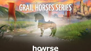 New on Howrse Discover the Grail horses series [upl. by Ruella]