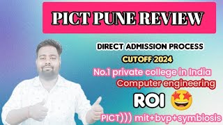 PICT Pune College review 🔥Direct Admission process Fee Placement Best college for cse  Roi 🤩 [upl. by Belter]