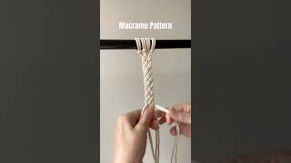 Macrame pattern 🧶 macrameknot knot diymacrametutorial macramepattern diy tutorial [upl. by Hadleigh]