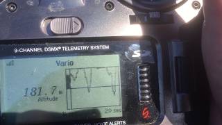 Spektrum DX9 Variometeraltitude gauge [upl. by Gotthard]