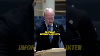 Sverige behöver en informationsplikt – Ludvig Aspling [upl. by Eryn]