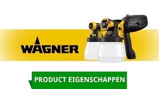 Wagner Universal Sprayer W 570 FLEXiO PRODUCT EIGENSCHAPPEN [upl. by Olenka482]