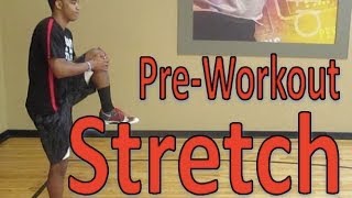 PreWorkout Stretch  PreGame Stretch  Dynamic Stretching Routine  Pro Training [upl. by Ainaj]