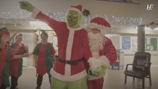 Heartwarming video shows residents at Sligo home for older people enjoying Christmas party [upl. by Nwadal418]