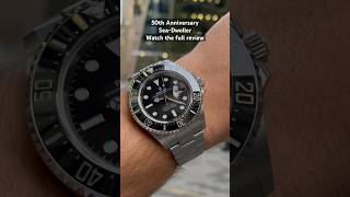 Rolex SeaDweller 50th Anniversary 126600 Rolex SeaDweller SD43 LuxuryWatches Watches Review [upl. by Solegnave]