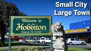 Walk Around Matamata Town Centre the Town of Hobbiton New Zealand [upl. by Araem]