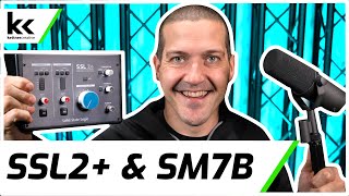 Solid State Logic SSL2 amp Shure SM7B  Setup amp Test [upl. by Eemiaj7]