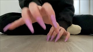 ASMR  Fast aggressive floor tapping scratching scurrying scampering [upl. by Anod]