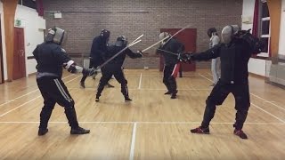 Broadsword vs Smallsword Gareth vs Nick [upl. by Verdie]