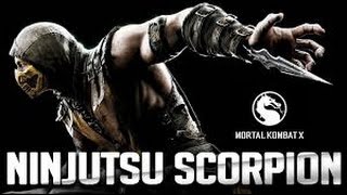 Mortal Kombat X  Scorpion Combo Guide [upl. by Bourque121]