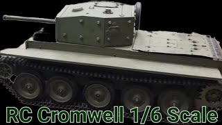 Getting the Cromwell ready for action RC 16 Tank [upl. by Eiloj]