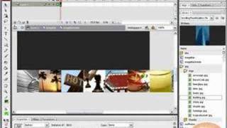 Scrolling Thumbnails Photo Gallery AS 20 Flash Tutorial [upl. by Isleen652]