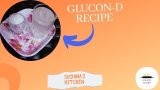 Homemade GluconD RecipeHomemade GluconD Recipe in HindiSushmas Kitchen [upl. by Nodnarg]