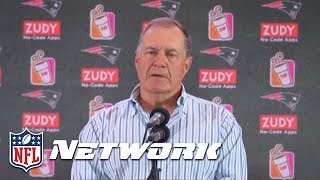 Bill Belichick Reflects on Vince Wilfork quotHe was the Captain of the Captainsquot  NFL Network [upl. by Kendall174]