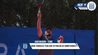 JUAN BAGGINI  Gran torneo de tenis con 28 parejas de competidores [upl. by Starling]