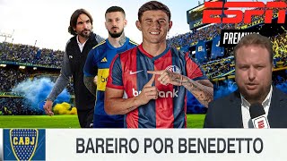 💣BENEDETTO se va🔥ADAM BAREIRO interesa💙💛💙BOCA piensa en🏆Sudamericana [upl. by Isaacs]