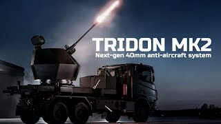 Genius idea in converting a Bofors 40mm naval gun into a Tridon Mk2 land based air defense system [upl. by Atnahsa978]