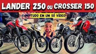 LANDER 250 OU CROSSER 150 DIFERENÇASPREÇOPARCELASREVISÕESCONSÓRCIO E CONSUMO [upl. by Asilegna]