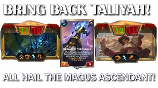 A Taliyah Mordekaiser combo deck  Legends of Runeterra Eternal deck [upl. by Assirolc]