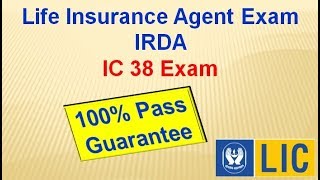 HOW TO 100 PASS IRDA  IC 38 EXAM Imp Questions with Explanation of irda ic38 mock test 3  lic [upl. by Nauqed]